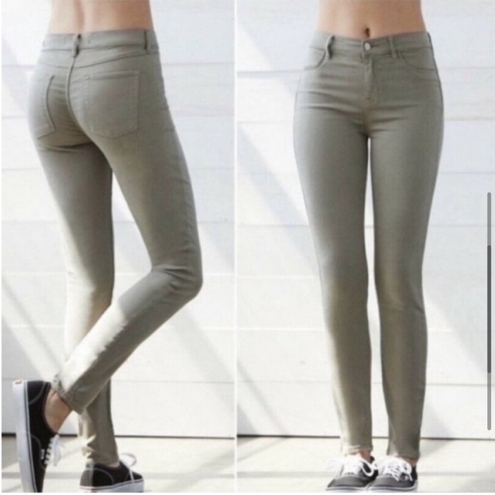 Pacsun green jeggings size 25